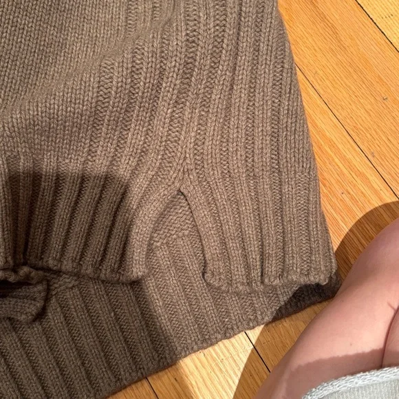 NWOT Zara wool blend high neck vest - Picture 8 of 9